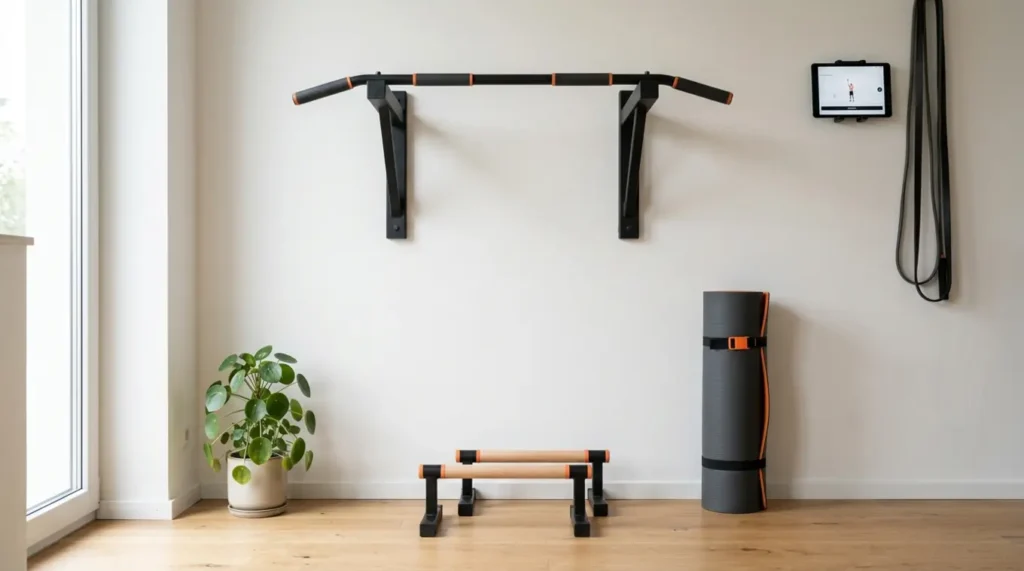 Bouw thuis een calisthenics setup