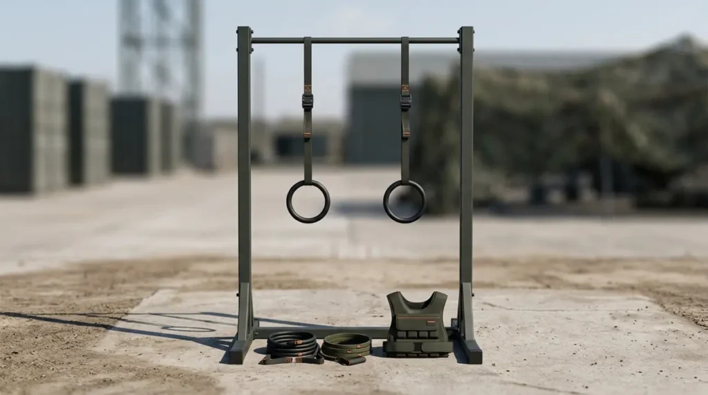 Calisthenics equipment voor militairen